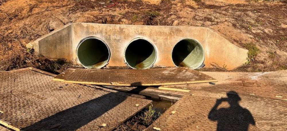 image of a storm sewer.