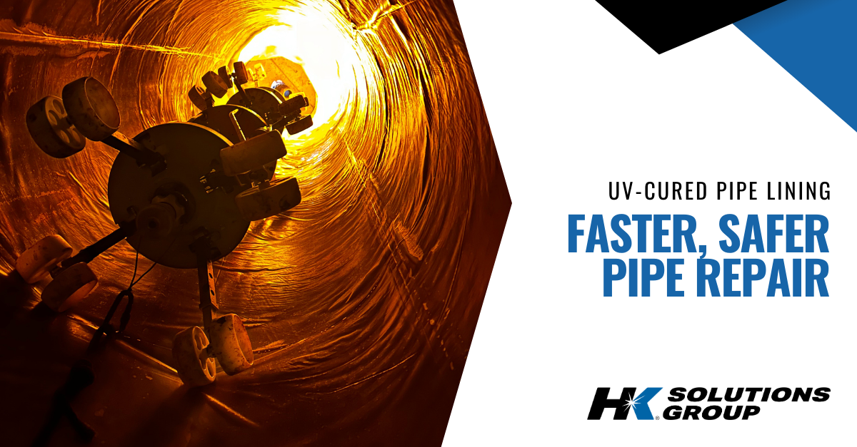 UV-Cured Pipe Lining Services - HK Solutions Group