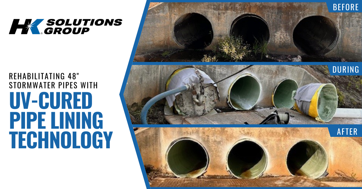 UV-Cured Pipe Lining Services - HK Solutions Group